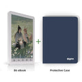 Bigme B6 Electronic book, 6'' color e-ink ebook reader 36-level front light Android 14 OS w/ Google Play, Eye-Protecting ereader