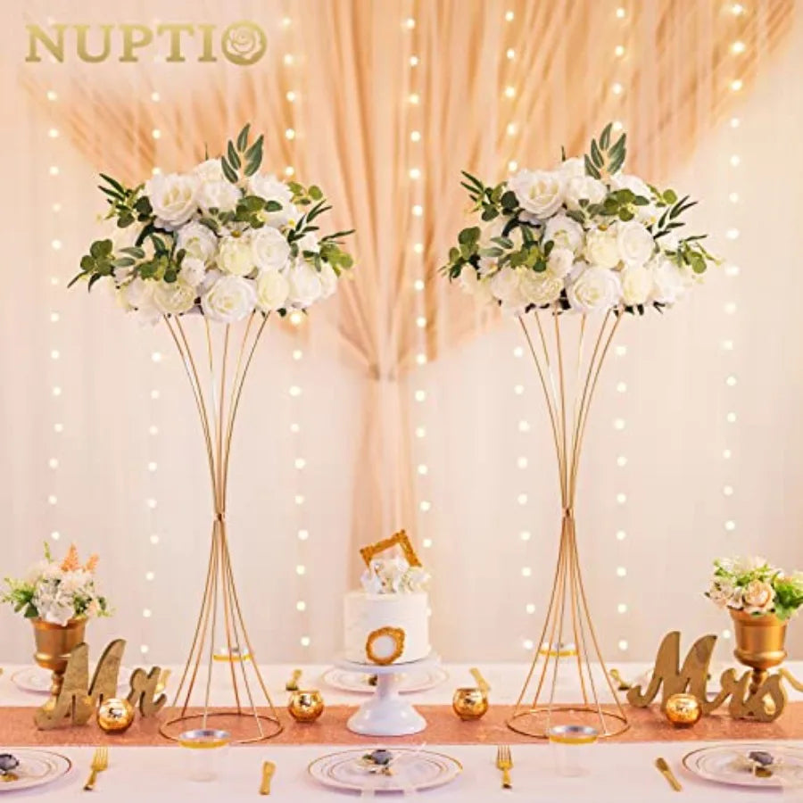 10 Pcs 16 inch Diameter White Fake Flower Rose Balls for Wedding Centerpieces Table Decorations Elegant Artificial Rose Arrange