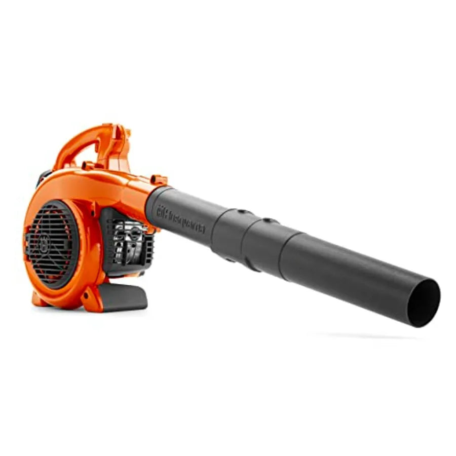125B Gas Leaf Blower 28-cc 1.1-HP 2-Cycle Handheld Leaf Blower 470-CFM 170-MPH 12.5-N Powerful Clearing Performance and Ergonom